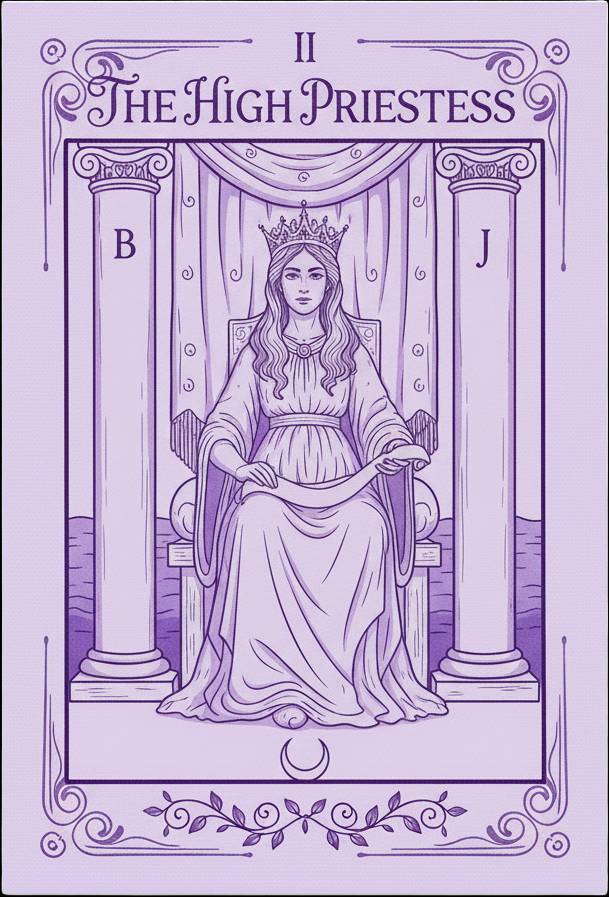 The High Priestess Tarot Card Meaning - Intuition and Mystery