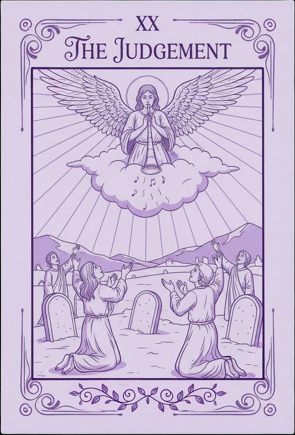 Judgement Tarot Card Meaning - Rebirth and Awakening