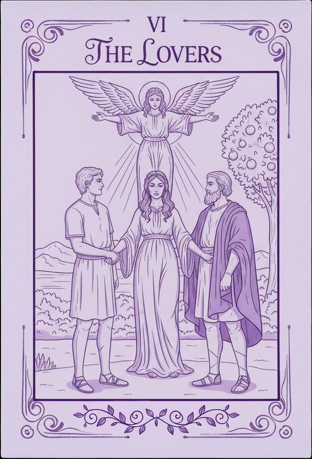 The Lovers Tarot Card Meaning - Harmony and Choice
