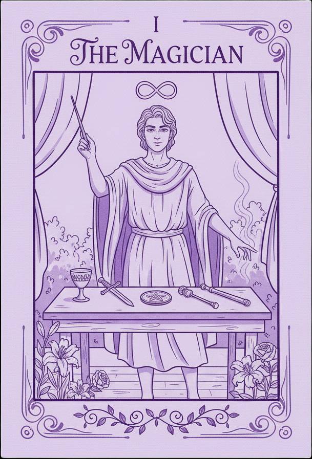 The Magician Tarot Card Meaning - Manifestation and Willpower